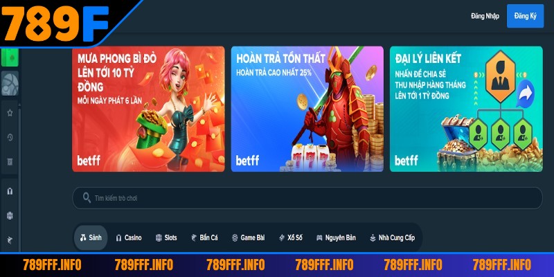 789F nhanh chóng trở thành cái tên được săn đón trong làng cá cược