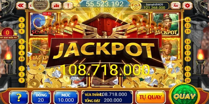 Tỷ lệ nổ jackpot cao