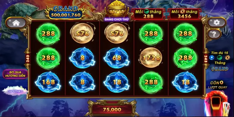 Game kho báu tứ linh tại 789F